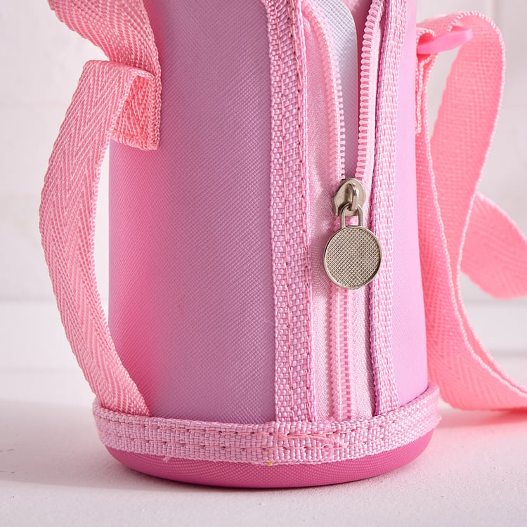 Back To School Kids Stainless Steel Sipper with Pouch - 550ml