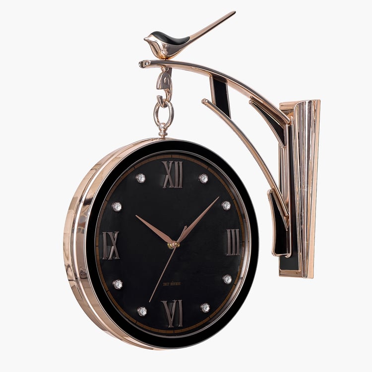 Casablanca Bird Station Clock - 41.5x6.5x47cm