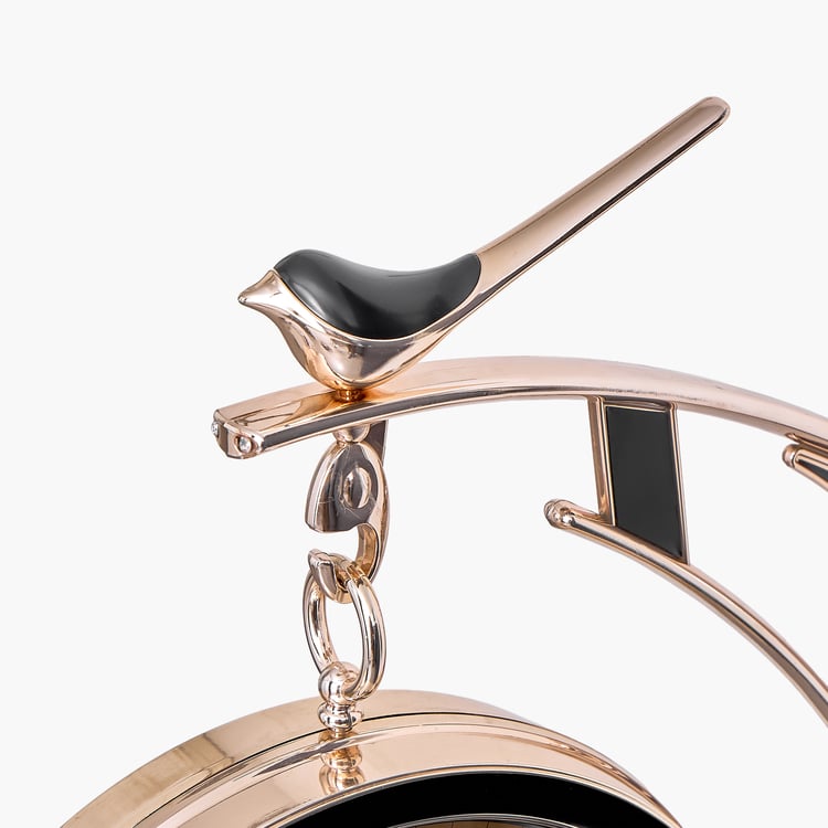 Casablanca Bird Station Clock - 41.5x6.5x47cm