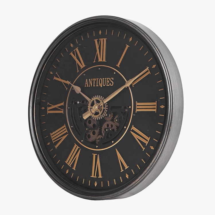 Casablanca Folk Torque Moving Gear Wall Clock - 50cm
