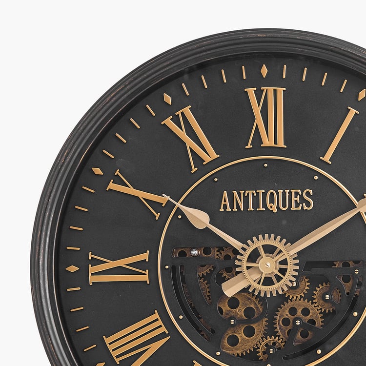 Casablanca Folk Torque Moving Gear Wall Clock - 50cm