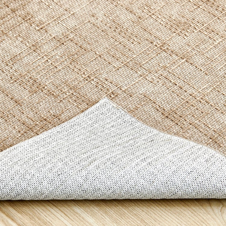 Crimson Woven Dhurrie - 120x70cm