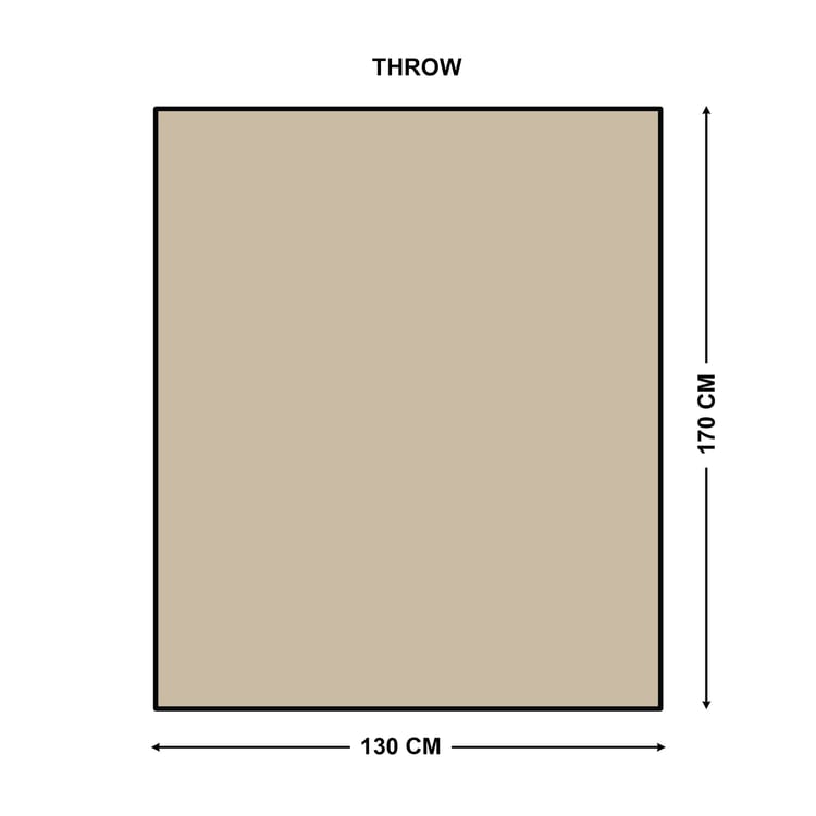 Cloak Herringbone Single Throw - 170x130cm