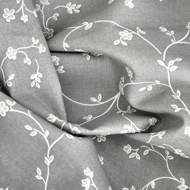 Corsica Ezra Cotton 144TC Floral Print 3Pcs Queen Bedsheet Set