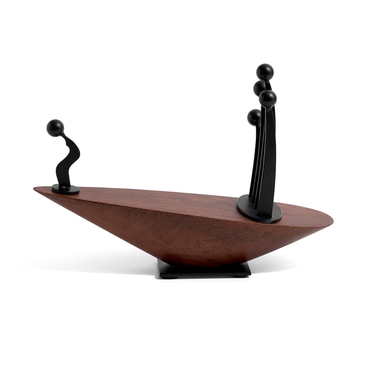 Nuqta Gifts Wooden Boat Figurine