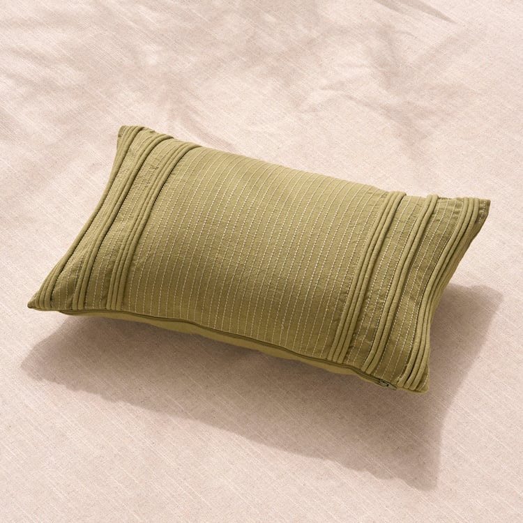 Florelle Embroidered Cushion Cover - 50x30cm