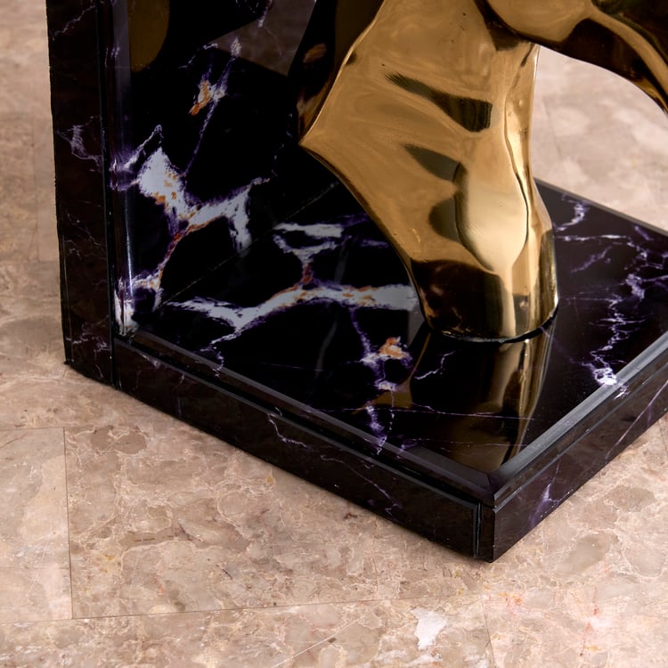 Nuqta Gifts Grantley Sora Aluminium Horse Book End