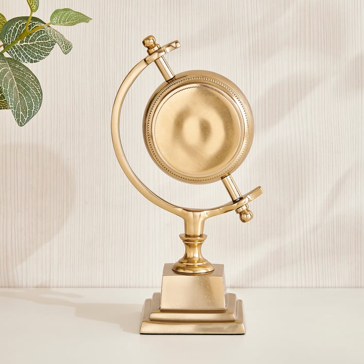 Nuqta Gifts Grantley Aluminium Table Clock - 13x9x25cm