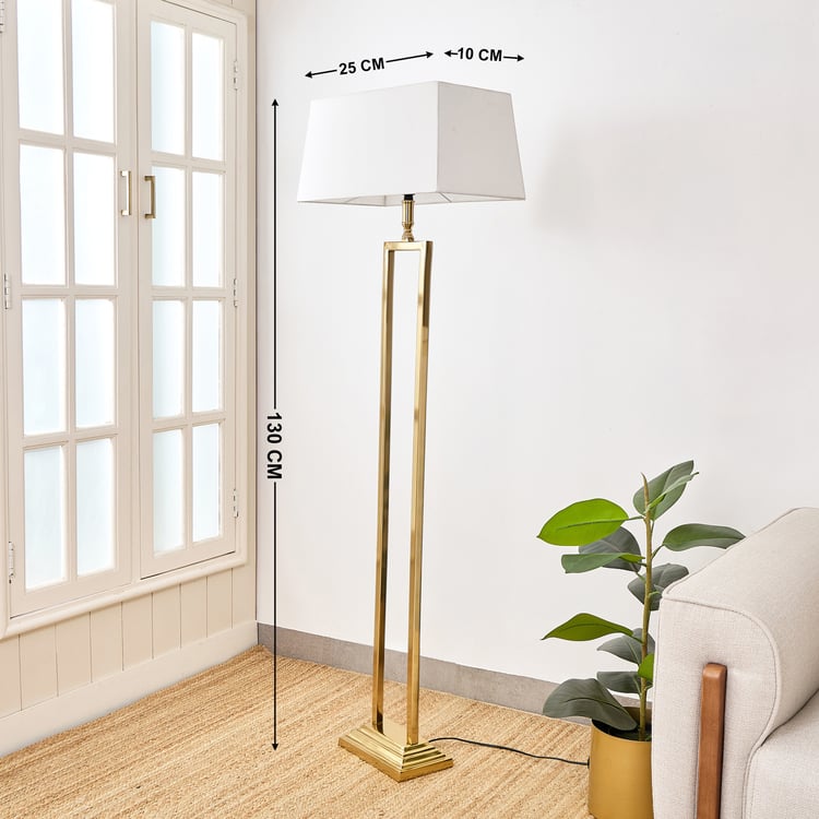 Nuqta Gifts Melody Oslo Linen Floor Lamp