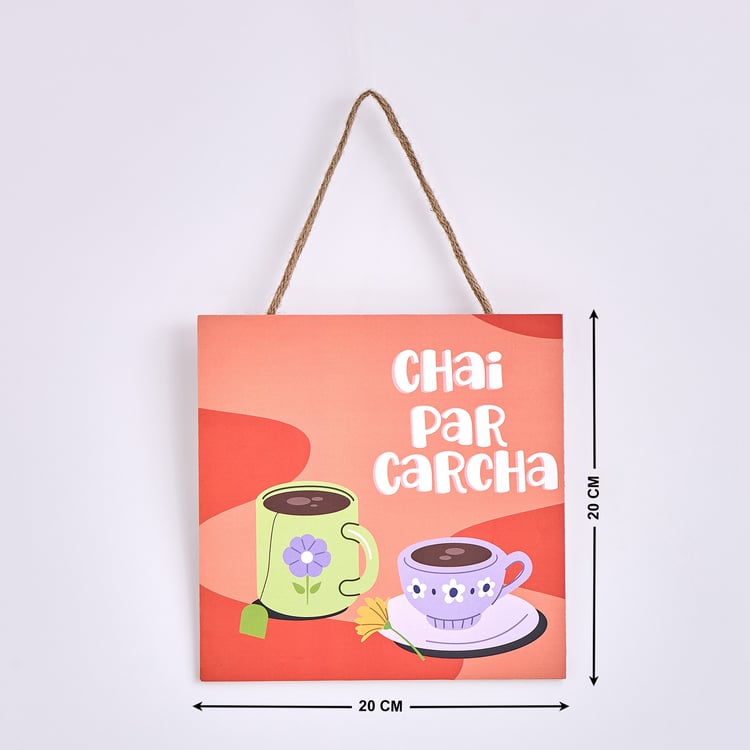 Garnet Interior Wooden Chai Par Carcha Hanging Wall Accent