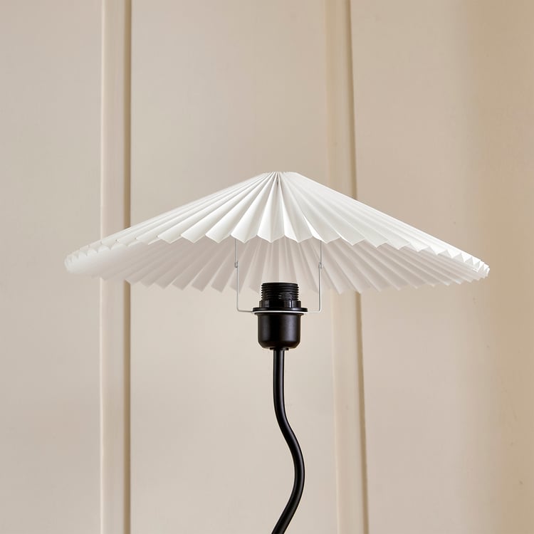 Fluoroscence Novelty Metal Ripple Floor Lamp