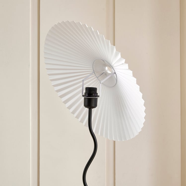 Fluoroscence Novelty Metal Ripple Floor Lamp