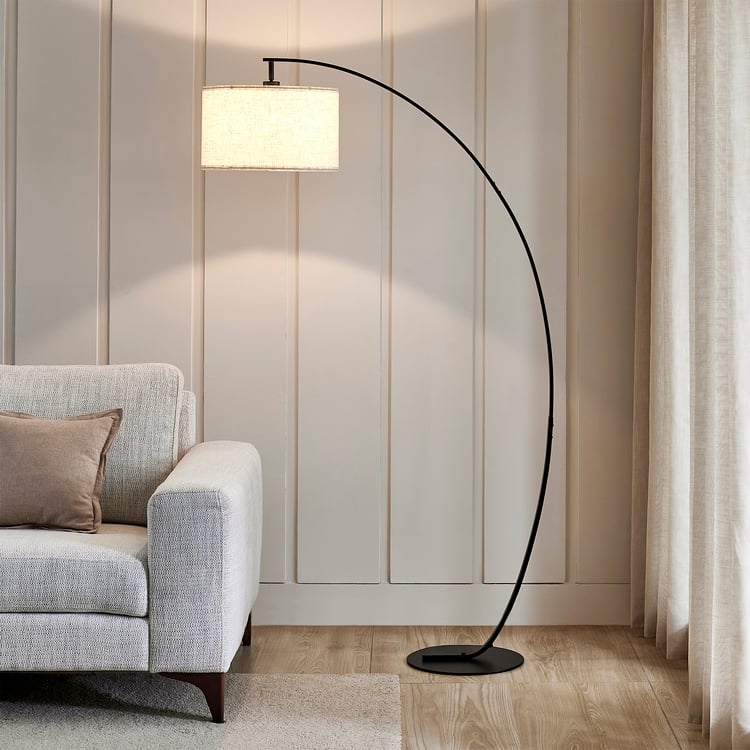 Fluoroscence Novelty Metal Arched Floor Lamp