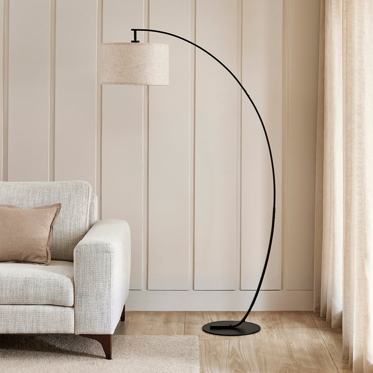 Fluoroscence Novelty Metal Arched Floor Lamp