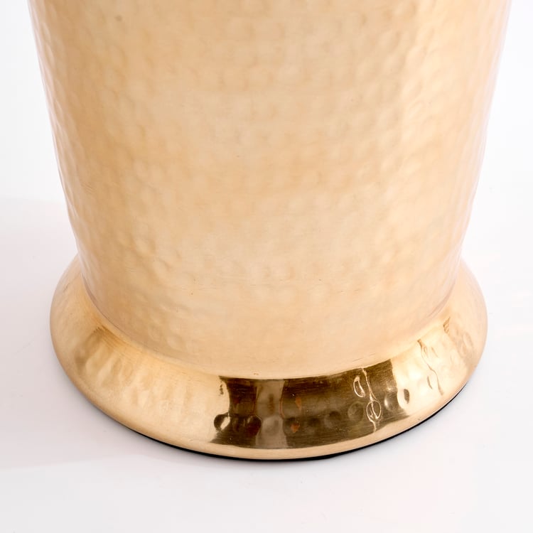 Colossal Austin Hammered Metal Vase