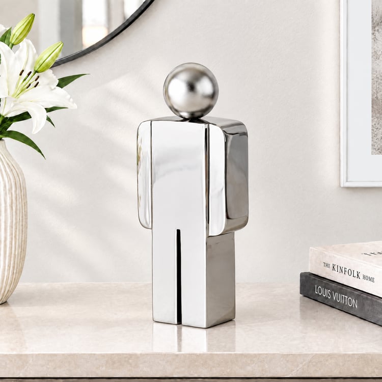 Geo Muse Vector Metal Human Figurine
