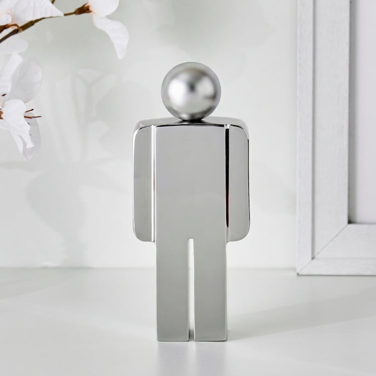 Geo Muse Vector Metal Human Figurine