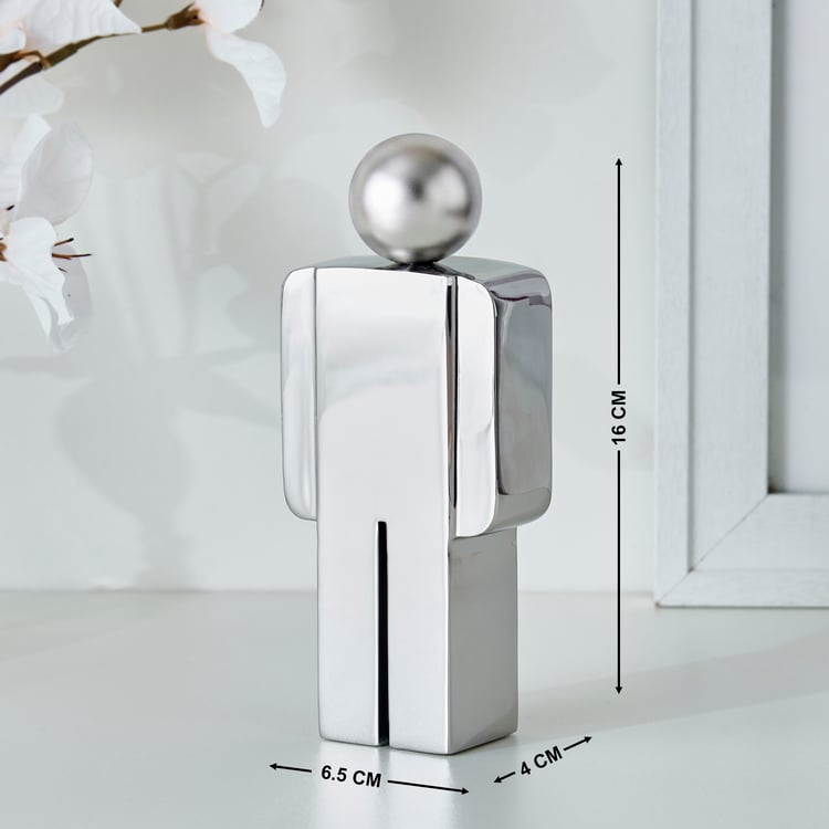Geo Muse Vector Metal Human Figurine