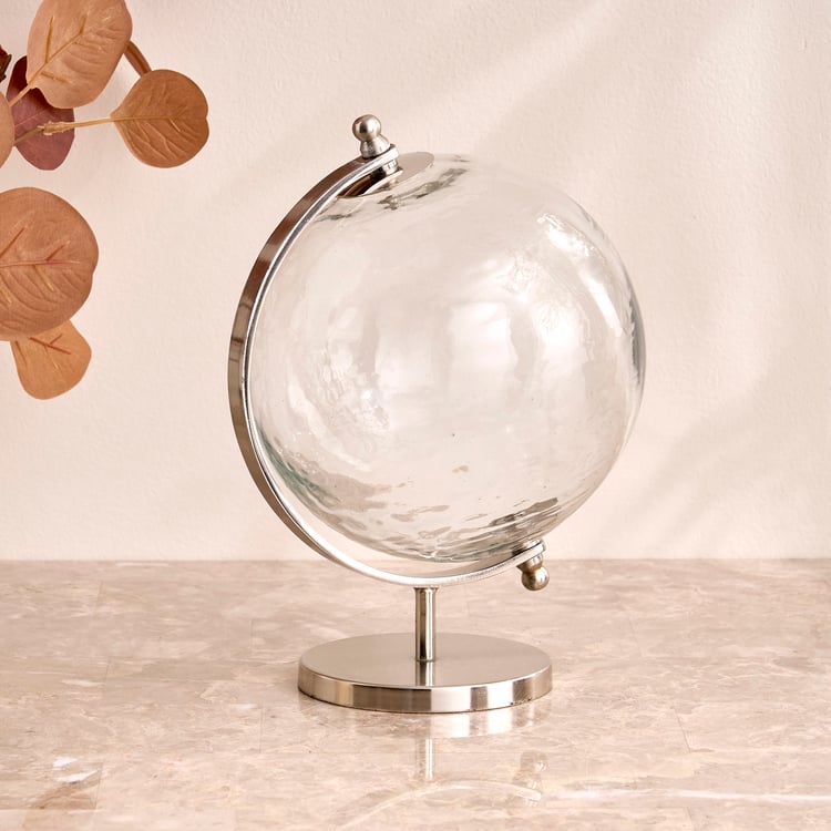 Geo Muse Vector Glass Globe Table Accent