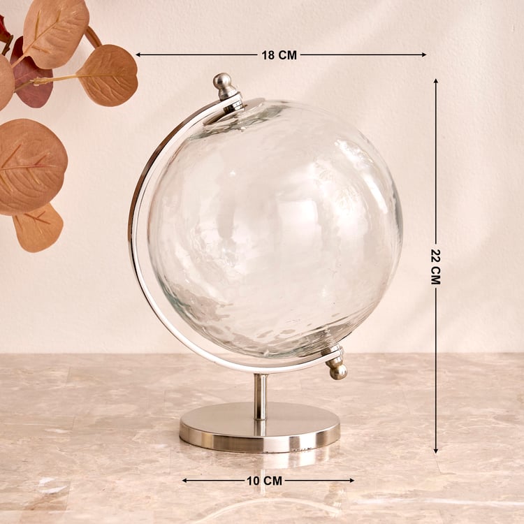Geo Muse Vector Glass Globe Table Accent