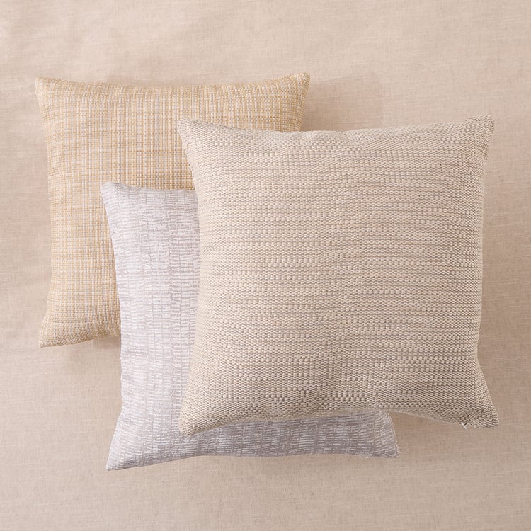 Corsica Sira Set of 2 Woven Cushion Covers - 45x45cm
