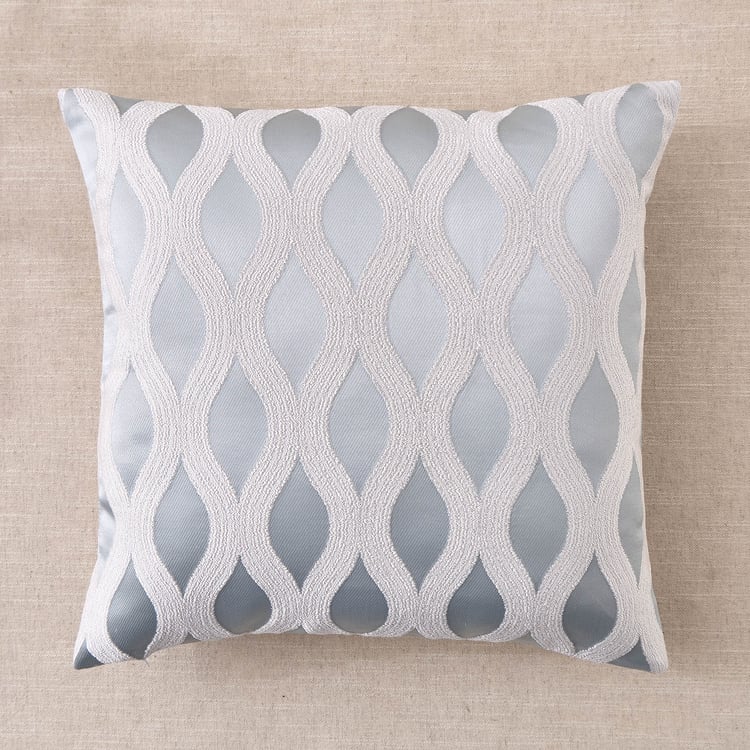 Corsica Tavi Set of 2 Patterned Cushion Covers - 45x45cm