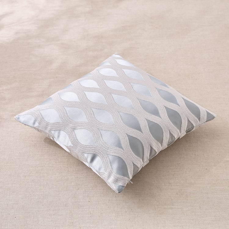 Corsica Tavi Set of 2 Patterned Cushion Covers - 45x45cm