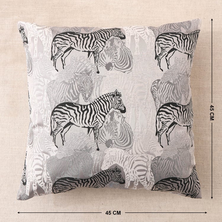 Corsica Aven Set of 2 Embroidered Cushion Covers - 45x45cm