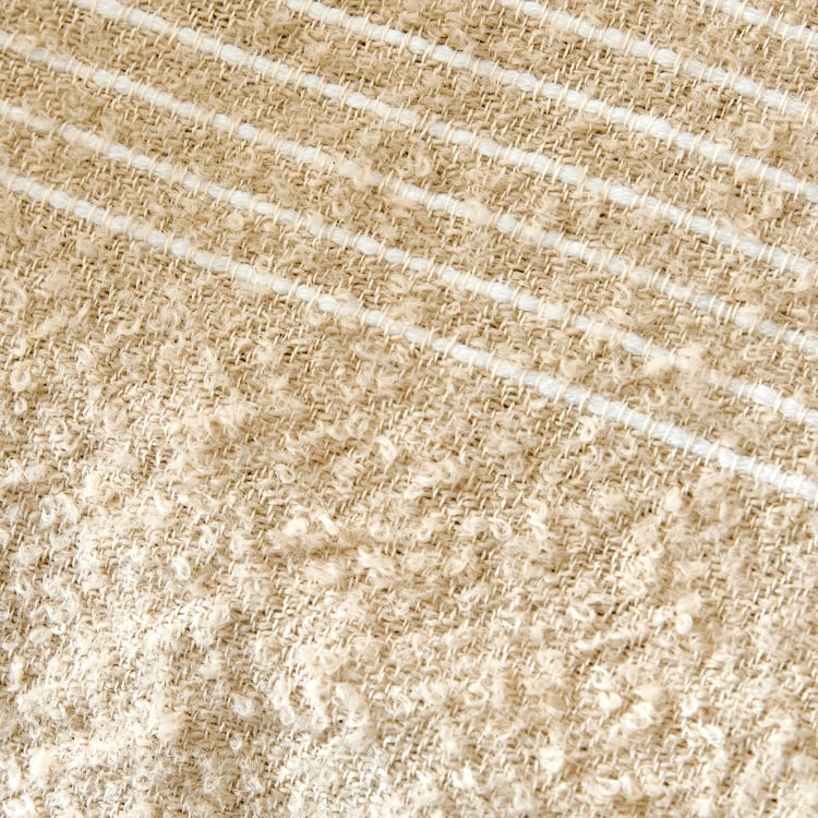 Natural Tranquil Single Throw - 170x130cm