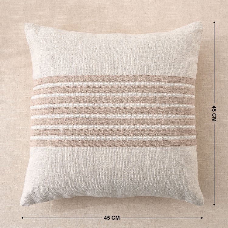 Morris Zed Embroidered Cushion Cover - 45x45cm