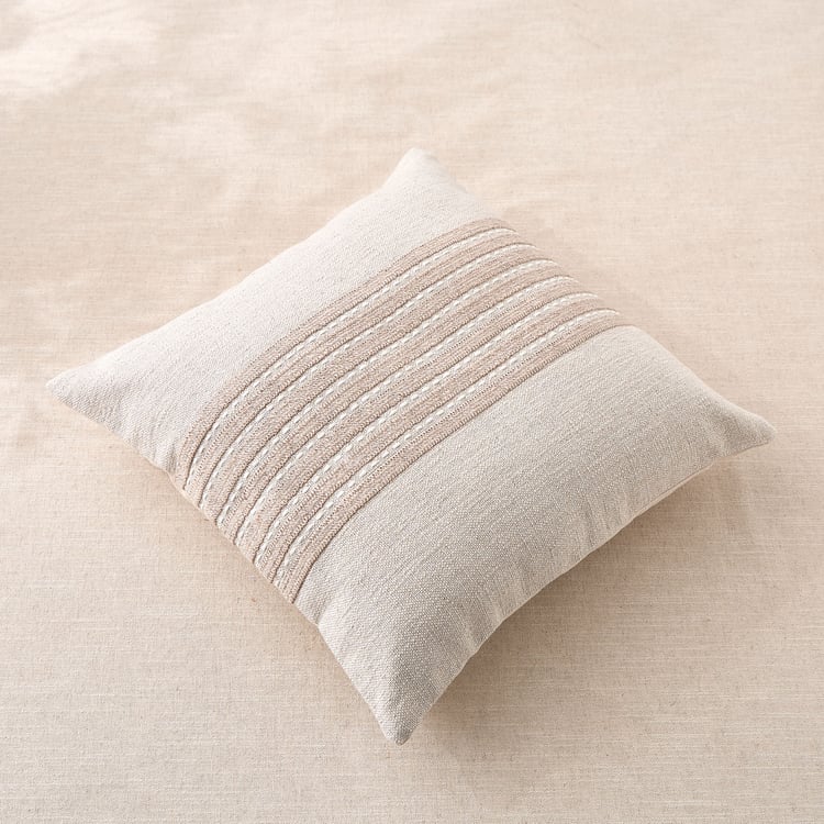 Morris Zed Embroidered Cushion Cover - 45x45cm