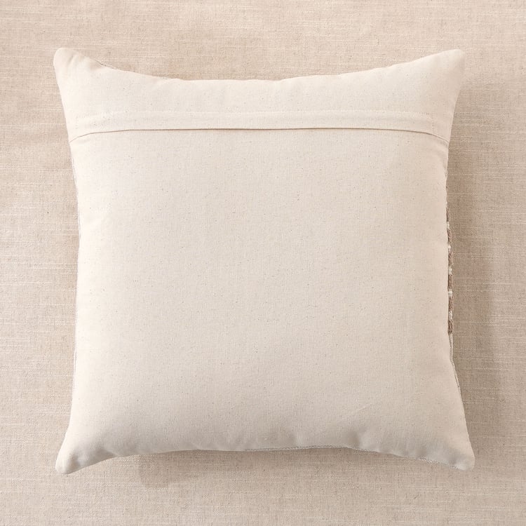 Morris Zed Embroidered Cushion Cover - 45x45cm