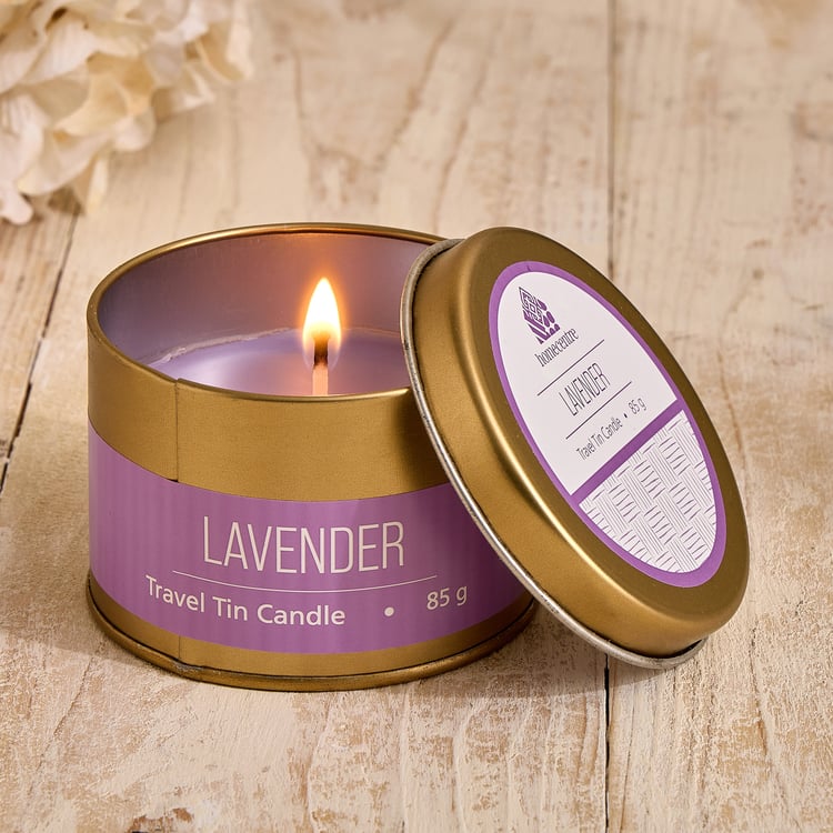 Essentials Core Lavender Scented Tin Candle