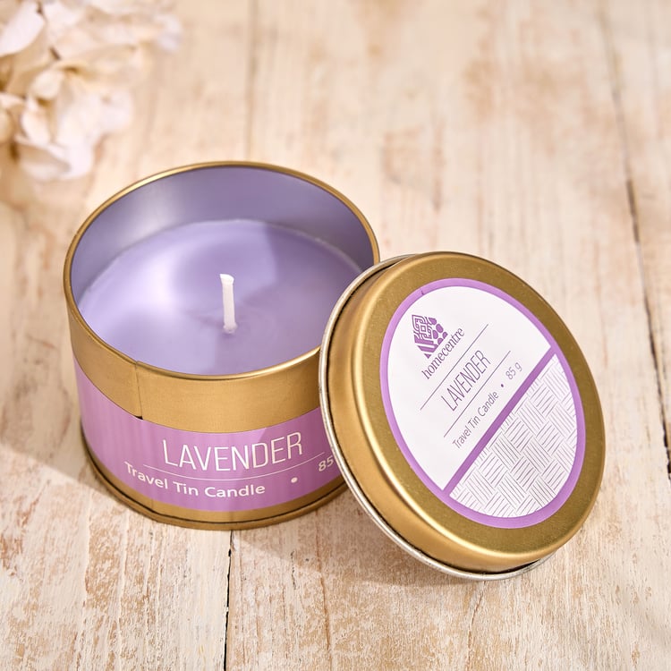 Essentials Core Lavender Scented Tin Candle