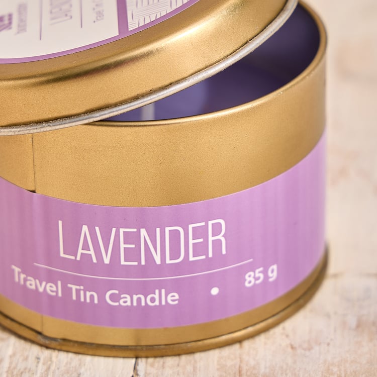 Essentials Core Lavender Scented Tin Candle