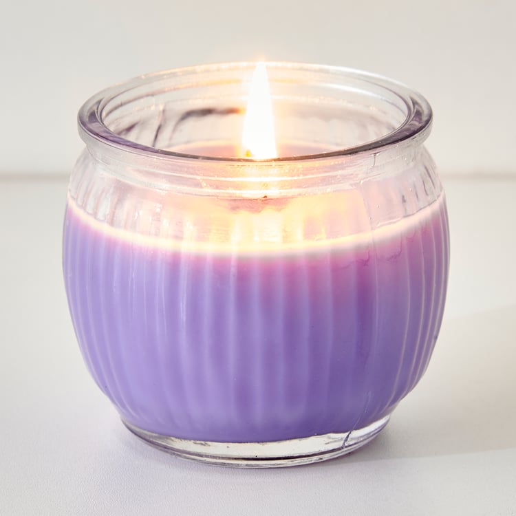 Essentials Lavender Scented Jar Candle