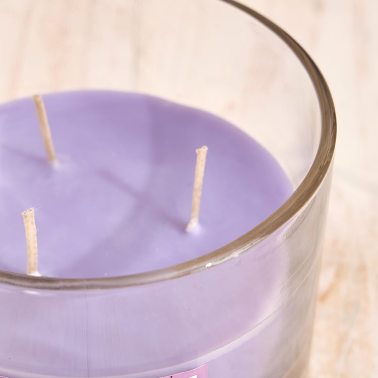 Essentials Core Lavender Scented 3-Wick Jar Candle