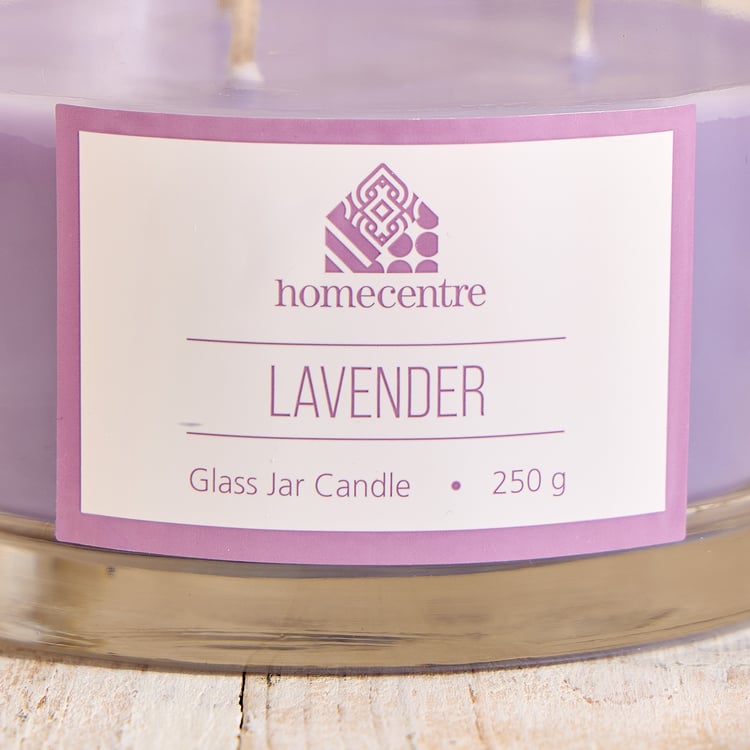 Essentials Core Lavender Scented 3-Wick Jar Candle