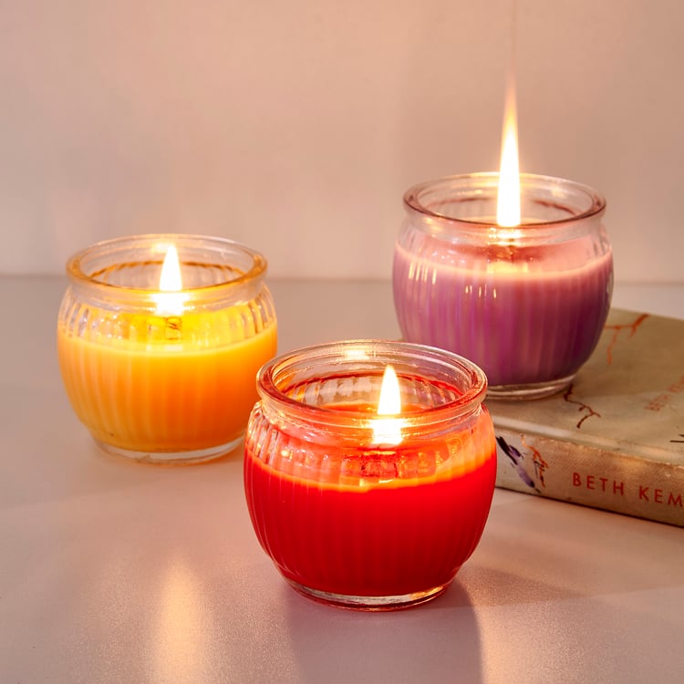 Essentials Lemongrass Scented Jar Candle