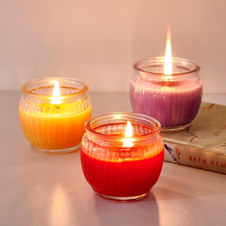 Essentials Strawberry Scented Jar Candle