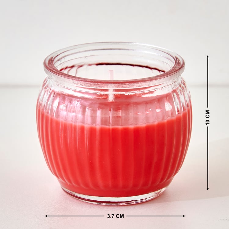Essentials Strawberry Scented Jar Candle