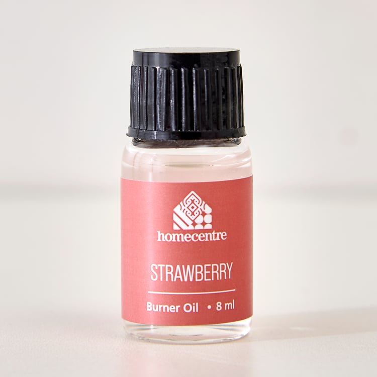 Essentials 4Pcs Strawberry Burner Oil and T-Light Set