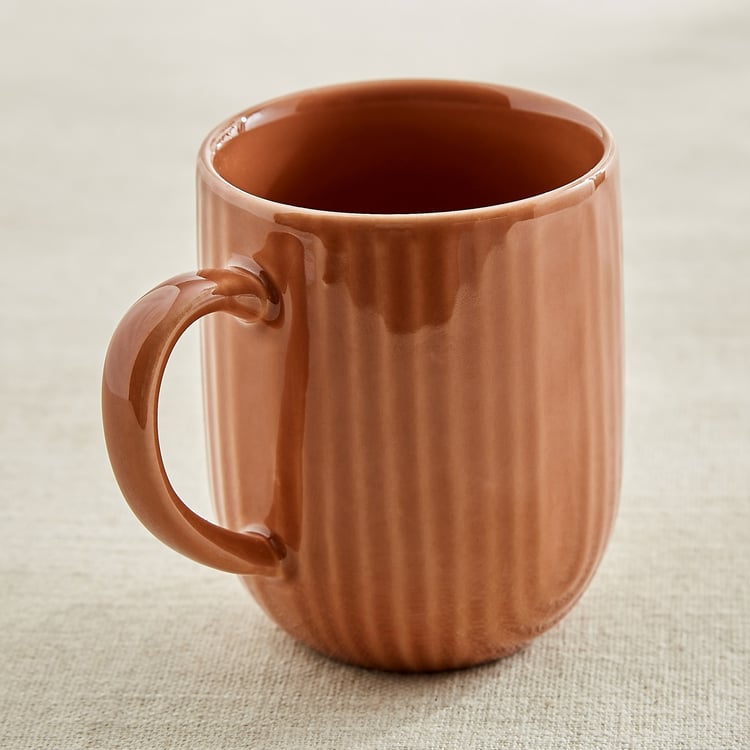 Casa Porcelain Rib Mug - 320ml