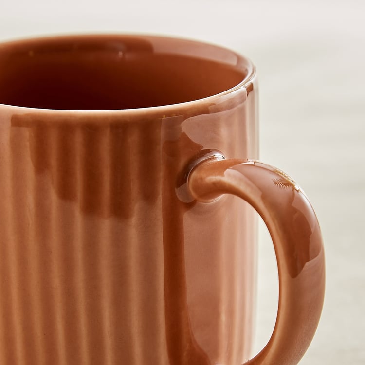 Casa Porcelain Rib Mug - 320ml