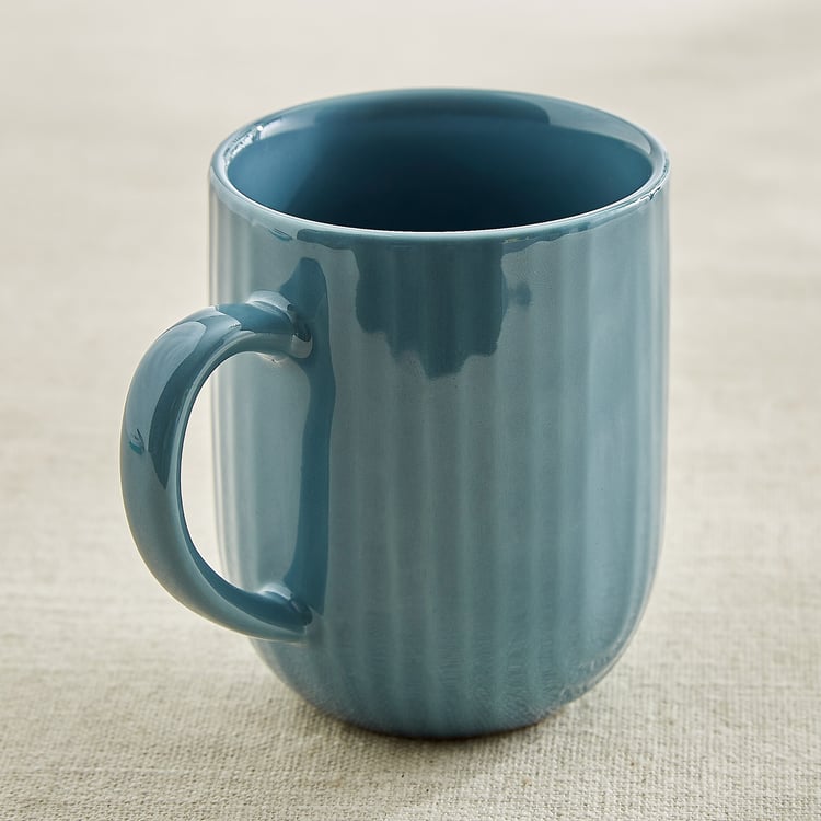 Casa Porcelain Rib Mug - 320ml