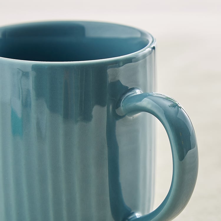 Casa Porcelain Rib Mug - 320ml