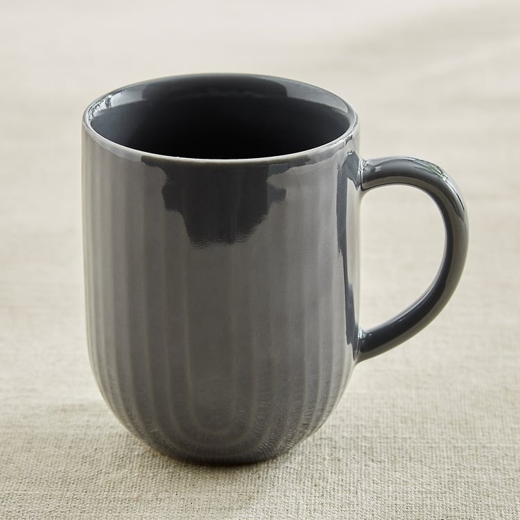 Casa Porcelain Rib Mug - 320ml