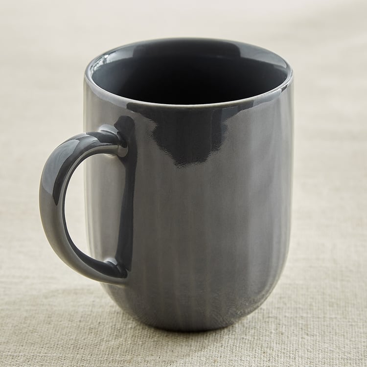 Casa Porcelain Rib Mug - 320ml