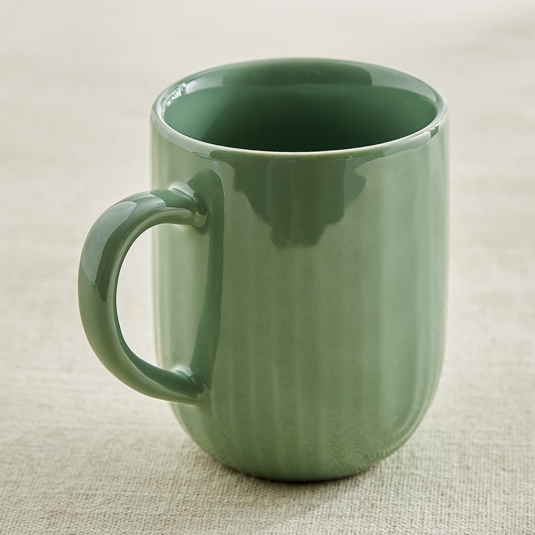 Casa Porcelain Rib Mug - 320ml
