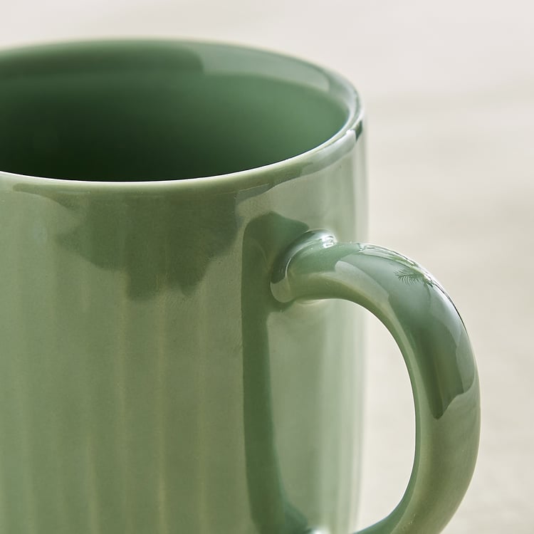 Casa Porcelain Rib Mug - 320ml